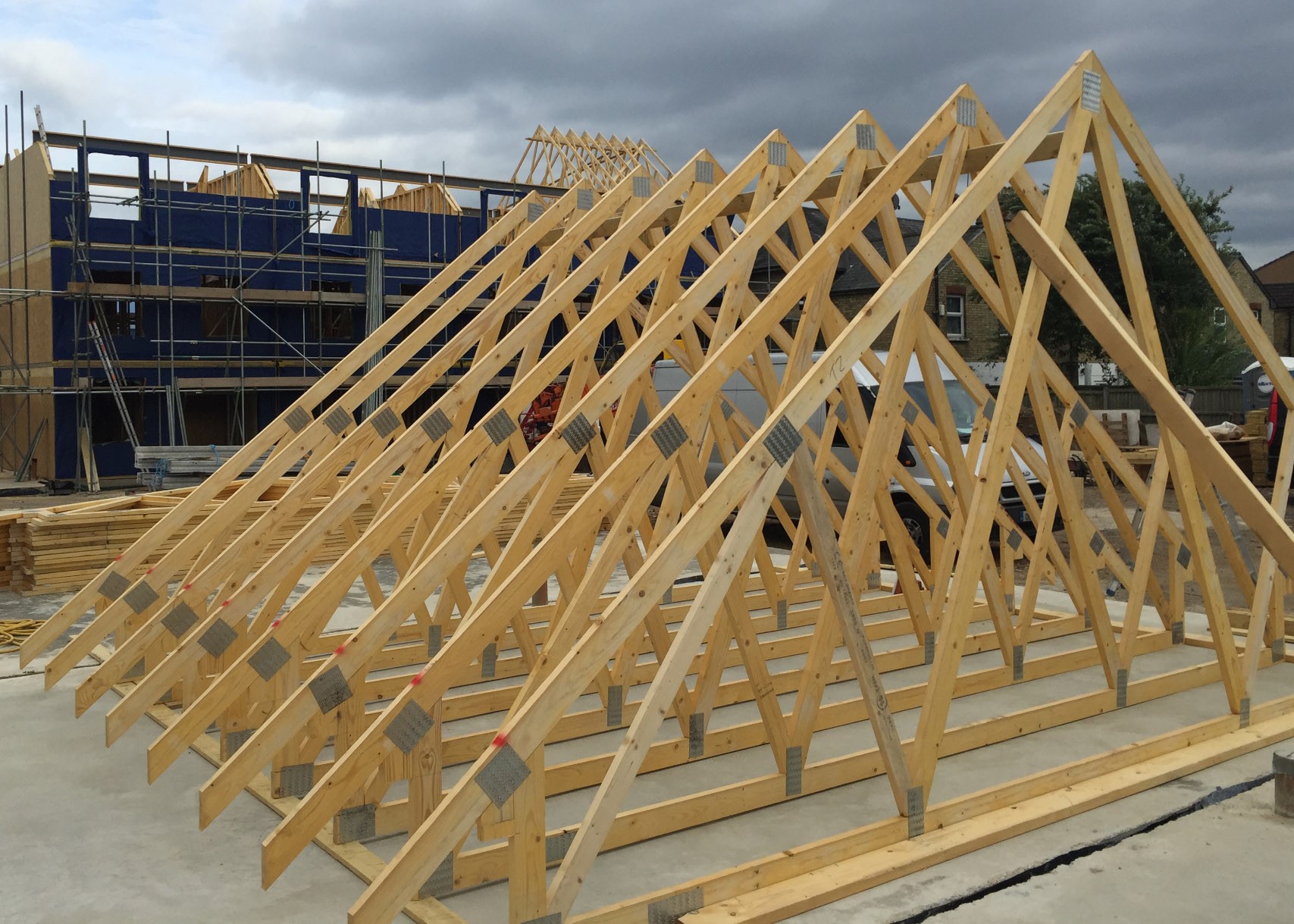 Roof Truss replacement costs // Roof truss costs and prices